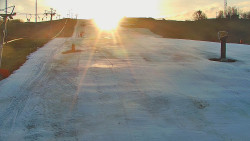 Sjezdovka skiareálu Hlubočky