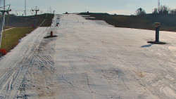 Sjezdovka skiareálu Hlubočky