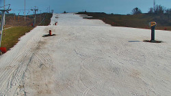 Sjezdovka skiareálu Hlubočky