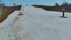 Sjezdovka skiareálu Hlubočky