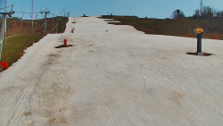 Sjezdovka skiareálu Hlubočky