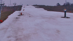 Sjezdovka skiareálu Hlubočky