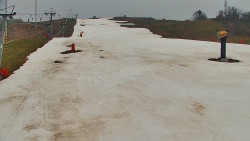 Sjezdovka skiareálu Hlubočky