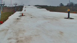 Sjezdovka skiareálu Hlubočky