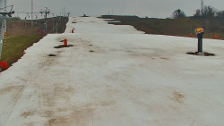 Sjezdovka skiareálu Hlubočky