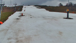 Sjezdovka skiareálu Hlubočky