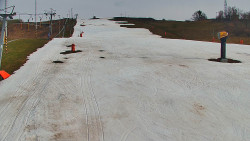 Sjezdovka skiareálu Hlubočky