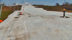 Sjezdovka skiareálu Hlubočky