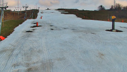 Sjezdovka skiareálu Hlubočky