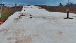 Sjezdovka skiareálu Hlubočky