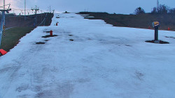 Sjezdovka skiareálu Hlubočky