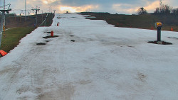 Sjezdovka skiareálu Hlubočky