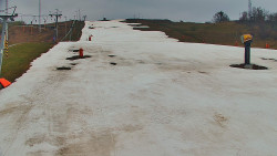 Sjezdovka skiareálu Hlubočky