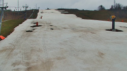 Sjezdovka skiareálu Hlubočky