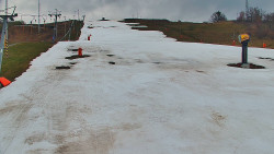 Sjezdovka skiareálu Hlubočky