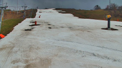 Sjezdovka skiareálu Hlubočky