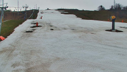 Sjezdovka skiareálu Hlubočky