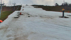 Sjezdovka skiareálu Hlubočky