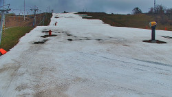 Sjezdovka skiareálu Hlubočky