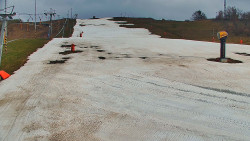 Sjezdovka skiareálu Hlubočky