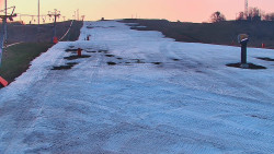 Sjezdovka skiareálu Hlubočky