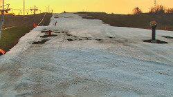 Sjezdovka skiareálu Hlubočky