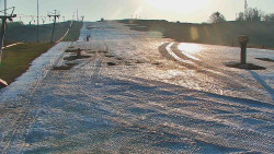 Sjezdovka skiareálu Hlubočky