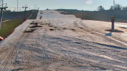 Sjezdovka skiareálu Hlubočky