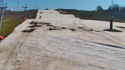 Sjezdovka skiareálu Hlubočky