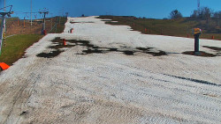 Sjezdovka skiareálu Hlubočky