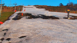 Sjezdovka skiareálu Hlubočky