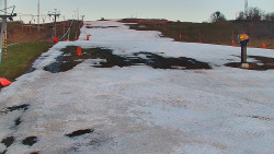 Sjezdovka skiareálu Hlubočky