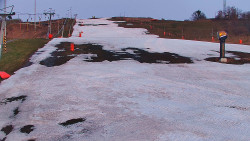 Sjezdovka skiareálu Hlubočky