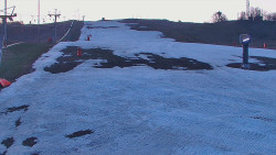 Sjezdovka skiareálu Hlubočky