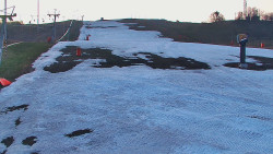 Sjezdovka skiareálu Hlubočky