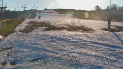 Sjezdovka skiareálu Hlubočky