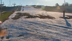 Sjezdovka skiareálu Hlubočky