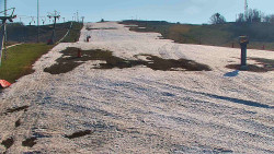 Sjezdovka skiareálu Hlubočky