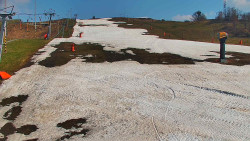 Sjezdovka skiareálu Hlubočky