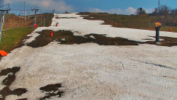 Sjezdovka skiareálu Hlubočky