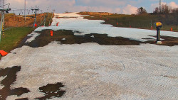 Sjezdovka skiareálu Hlubočky