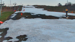 Sjezdovka skiareálu Hlubočky