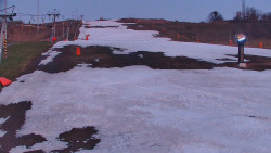 Sjezdovka skiareálu Hlubočky