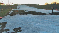 Sjezdovka skiareálu Hlubočky