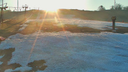 Sjezdovka skiareálu Hlubočky