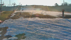 Sjezdovka skiareálu Hlubočky