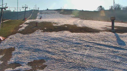 Sjezdovka skiareálu Hlubočky