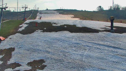 Sjezdovka skiareálu Hlubočky