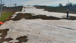 Sjezdovka skiareálu Hlubočky