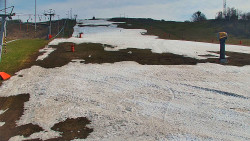 Sjezdovka skiareálu Hlubočky